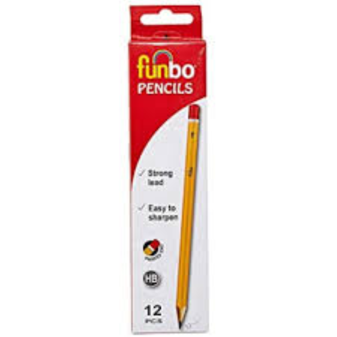 Funbo HB Pencil YW BX=12 FO-PW-453